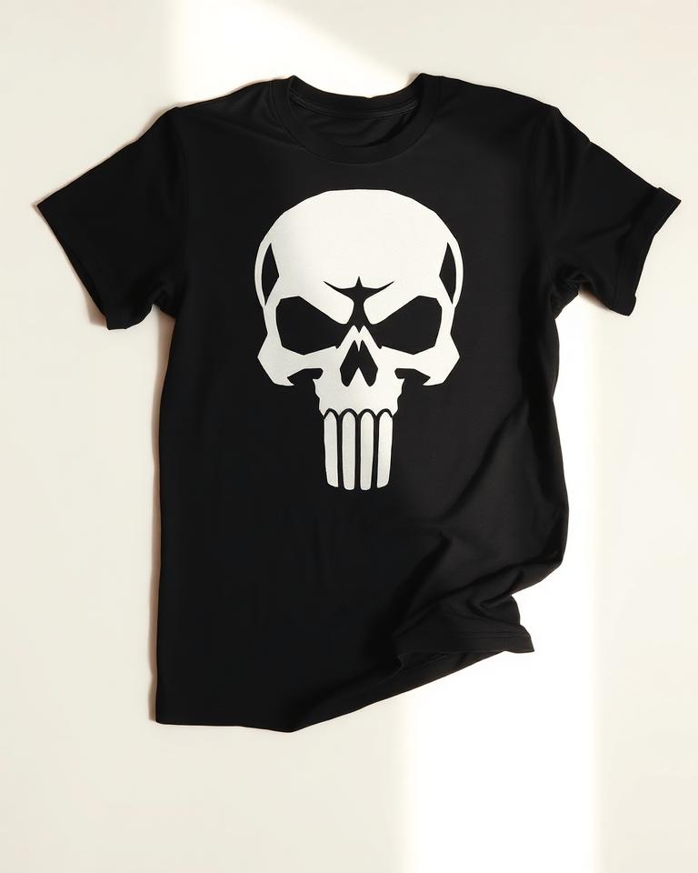 Pixel Skull Graphic Tee
